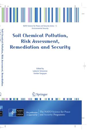 Más sobre Serie de Ciencia para la Paz y la Seguridad de la OTAN - Seguridad Ambiental – Contaminación Química del Suelo