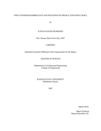 Más sobre Cimentaciones de Losas Rígidas Postensadas en Suelos Altamente Expansivos