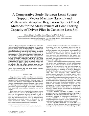 Más sobre Estudio Comparativo Entre Máquina de Soporte Vectorial de Mínimos Cuadrados (LS-SVM)